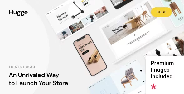 Hugge - Elementor WooCommerce Theme 