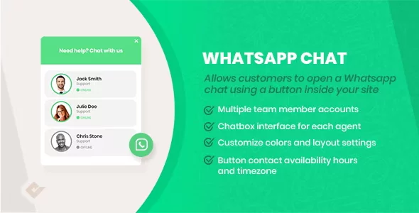 WordPress WhatsApp Chat Button